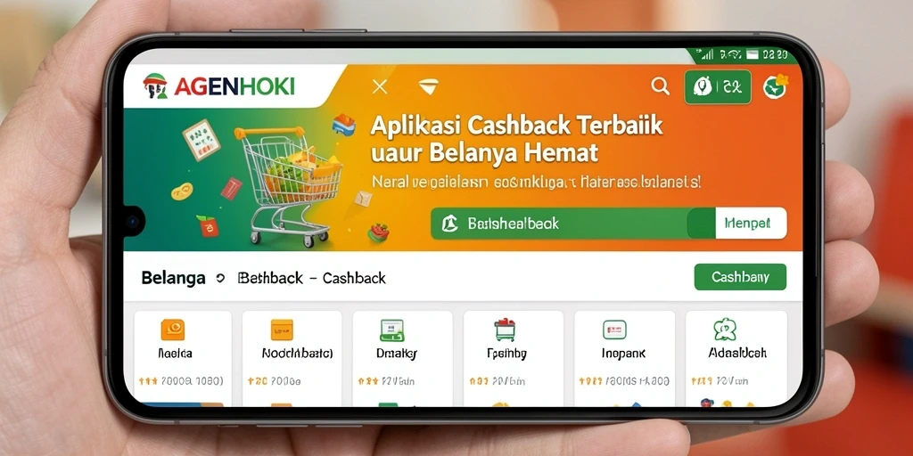 Antarmuka AGENHOKI yang intuitif untuk pengembalian uang.