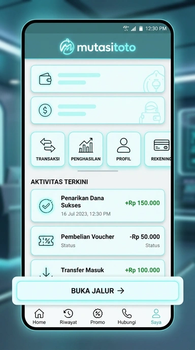 Tampilan link alternatif mutasitoto